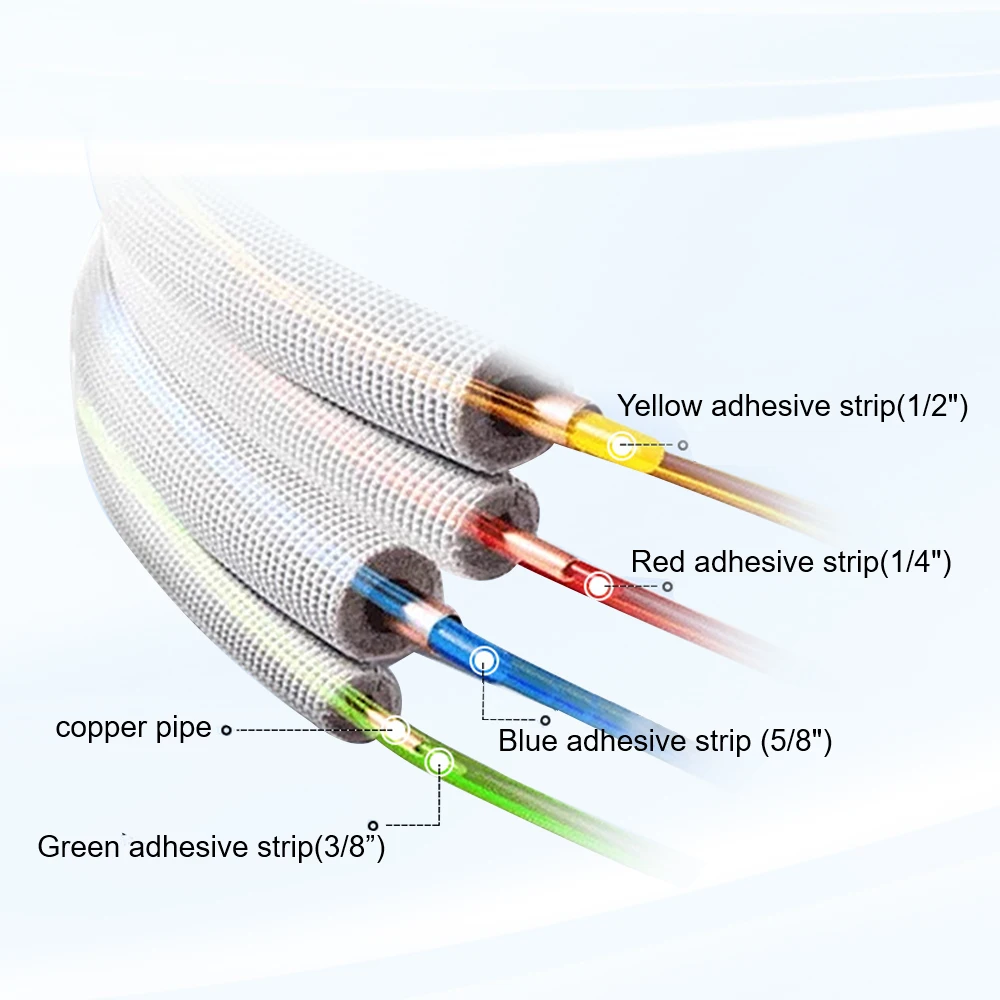 Wire Protection Refrigeration Tools Pipe Flaring Tool 4Pcs/Set CT-205 Air Conditioner Copper Tube Protector No Deformation