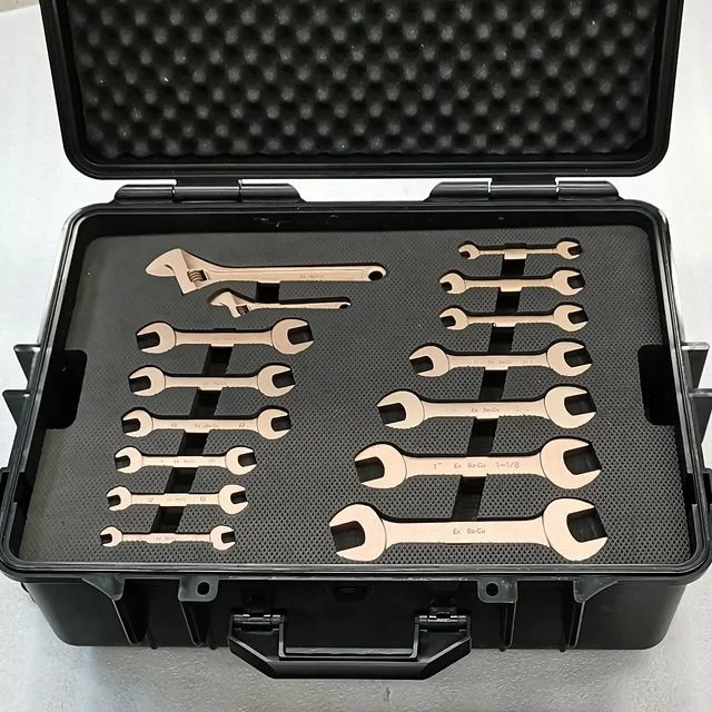 Aluminum bronze explosion-proof tool set 99 pieces, a full set of supporting tools, high quality, preferential price