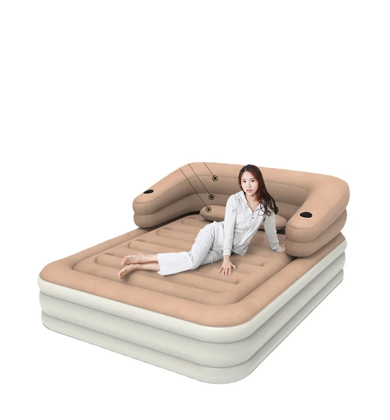 European Style  Inflatable PVC Air Beds Mattresses For Home Use