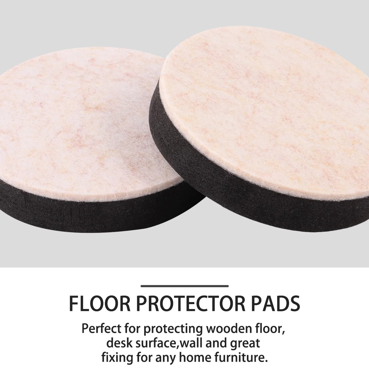 16 шт., ползунки для ножек мебели, сверхмощные губчатые подушечки, защита для пола, стул, стол, бесшумные прочные чехлы для ножек мебели, шум