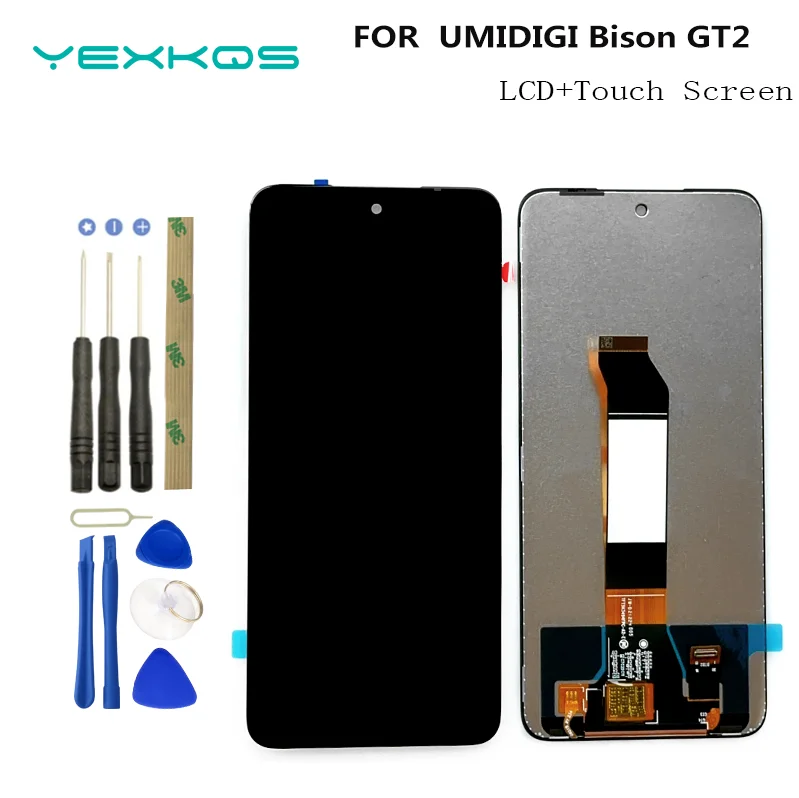 

6.5" For UMIDIGI Bison GT25G LCD Display + Touch Screen Replacement For UMIDIGI Bison GT2 / GT2 Pro 5G Display Screen + Glue