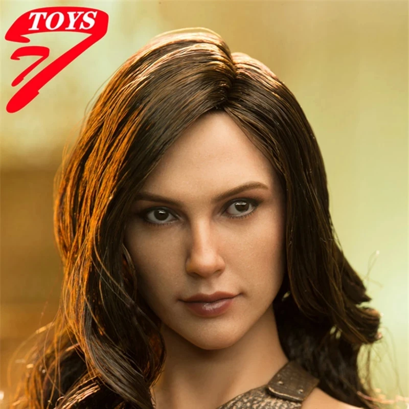 

TTTOYS TQ022 1/6 Wonder Girl Diana Gal Gadot Head Sculpt Carving Fit 12'' Female Soldier Action Figure Body