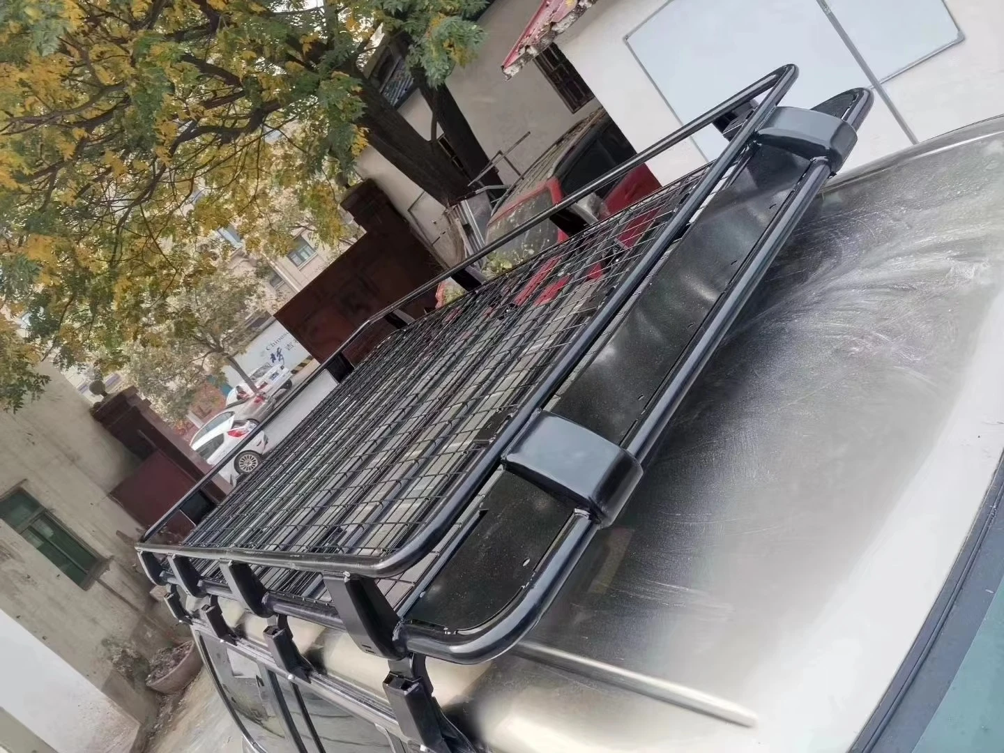 Plain Cago Carrier Universal Roof Rack for LC76 LC80 Patrol Y60 Y61 Pajero V31 Roof Rack 4x4