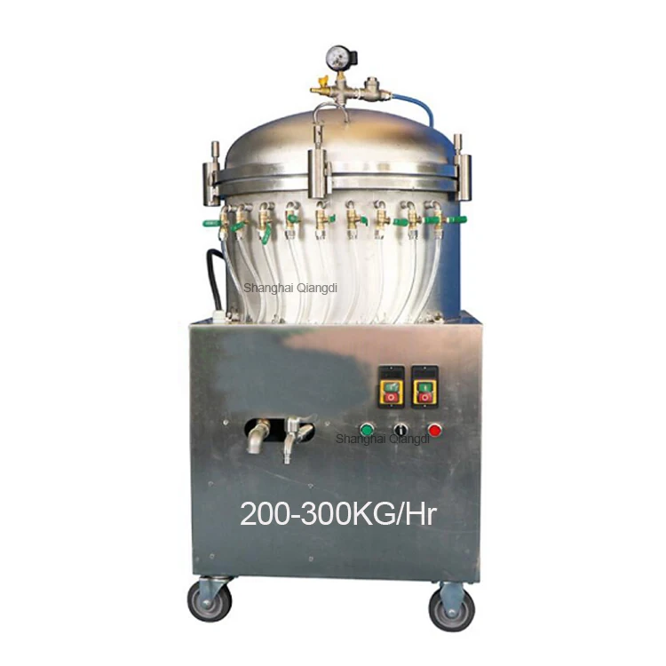 Continuous Automatic Vacuum Filtering System Peanut Oil Filtration Machine