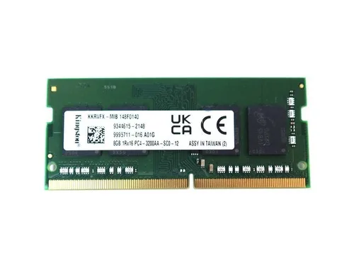 

Модуль памяти Kingston KKRVFX-MIB 8 ГБ — 1Rx16 — DDR4 — 3200 МГц — 12 В — CL22 — 260 контактов — SO-DIMM — новый в употреблении —
