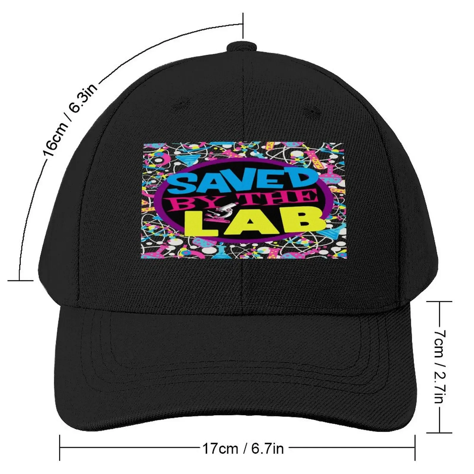 SAVED BY THE LAB~LAB WEEK 2023 (1)MEDICAL LABORATORY SCIENTIST Baseball Cap Beach Bag fishing hat Golf Men Women's