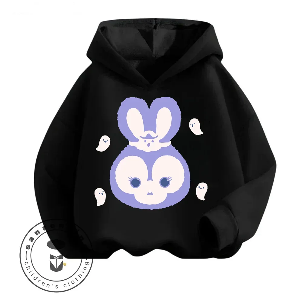 

StellaLou Cartoon Character Print Design Children's Exquisite Long-sleeved Hoodie Is a Daily Match for Autumn and Winter Seasons