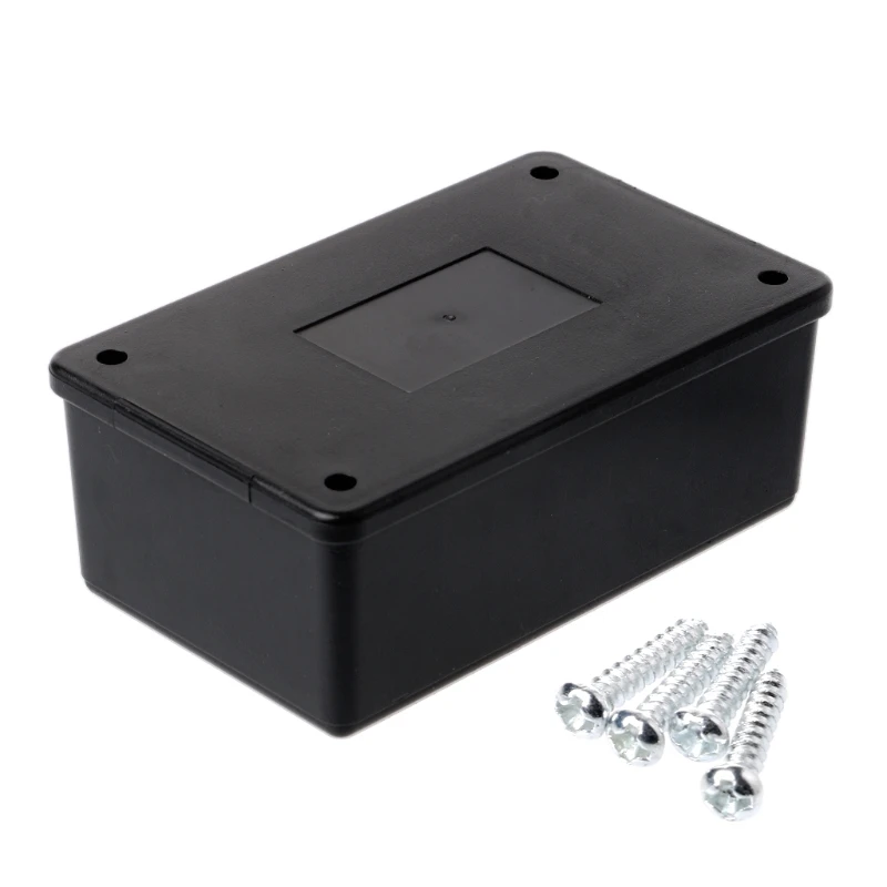 Waterproof ABS Plastic Electronic Enclosure Project Box Case Black 105x64x40mm