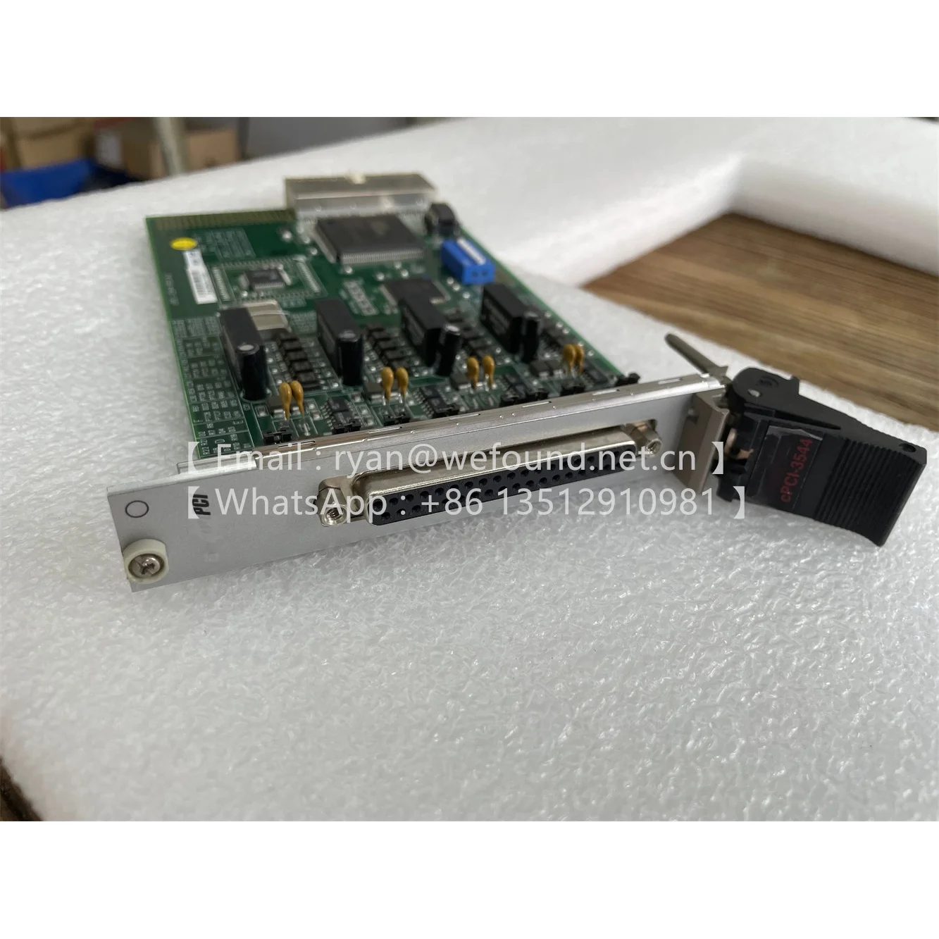 CPCI-3544  4-Port RS-422/485 Isolated Serial Communications Card