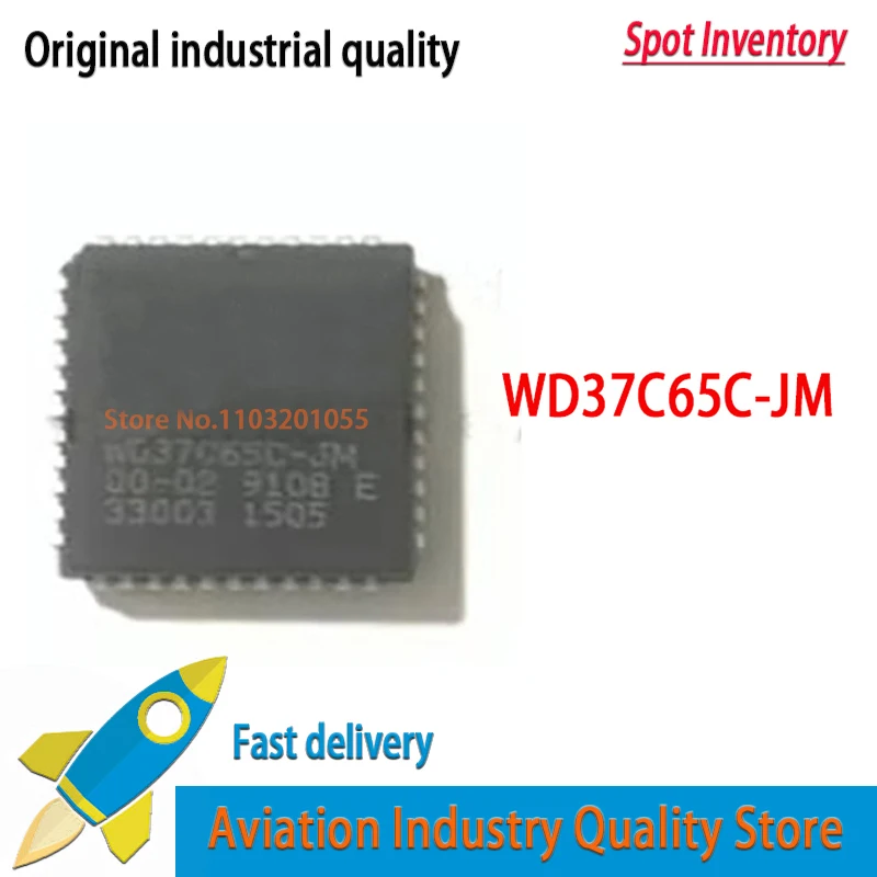 1pcs WD37C65C-JM PLCC44 Floppy Disk Subsystem Controller WD37C65CJM WD37C original