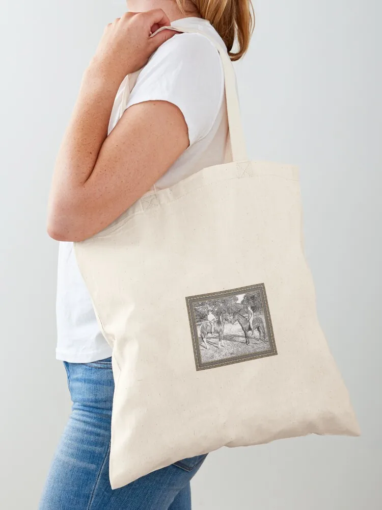 

Cochise and Macho Tote Bag Eco bag female bag Women's bags ecological bags