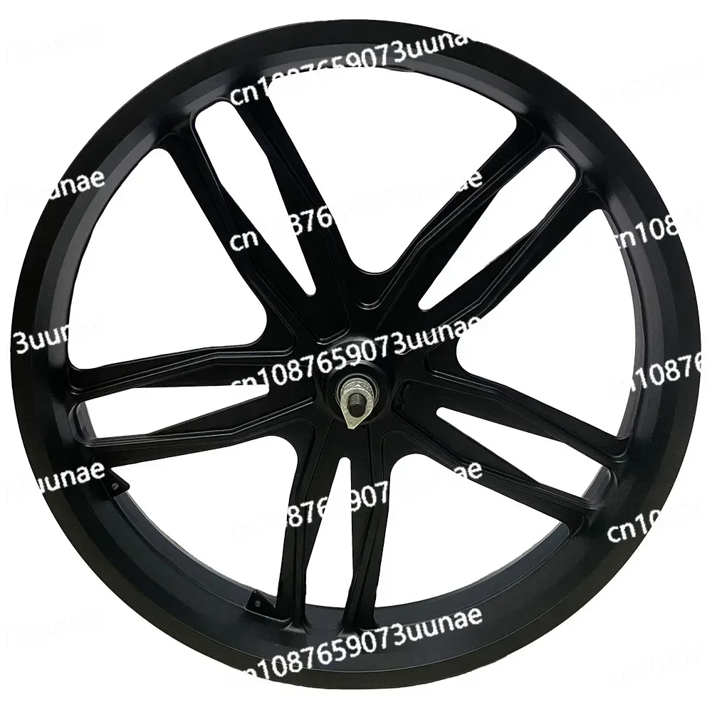 20 Inch Fat Tire Electric Bicycle Integrated Wheel Magnesium Alloy Snow Motor Front Wheel Rim Accessories