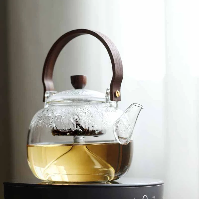 

Borosilicate Glass Teapot Travel Wedding Japanese Art Kettle Teapot with Infuser Beauty Health Samovar Tetras Drinkware