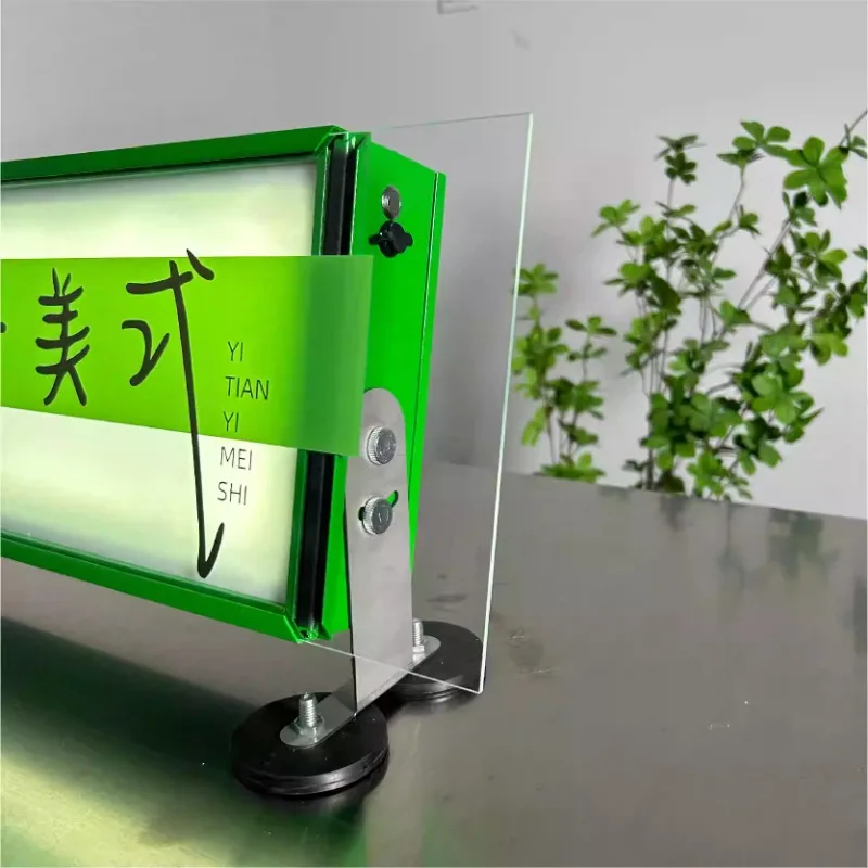 Light box billboard magnetic roof signboard movable