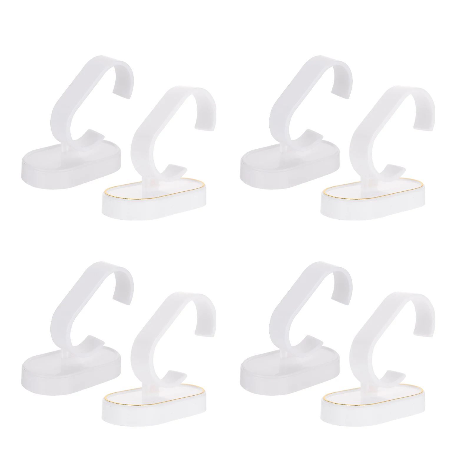 

8 Pcs Watch Display Stand Holder Watches Rack Multifunctional Wrist Retail for Accessories