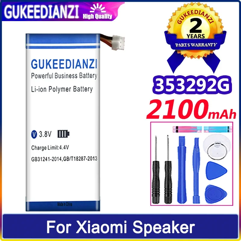 

GUKEEDIANZI Battery BPI 353292G 2100mAh For Xiaomi Speaker Batteria