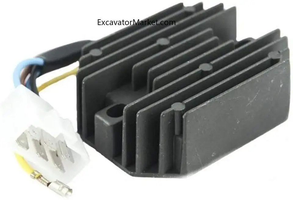 12V 280W Regulator Rectifier 119640-77710 for 3TNE74 3D74E 3D68E 3D72 Engine Parts with 3 Months Warranty Excavator Accessories