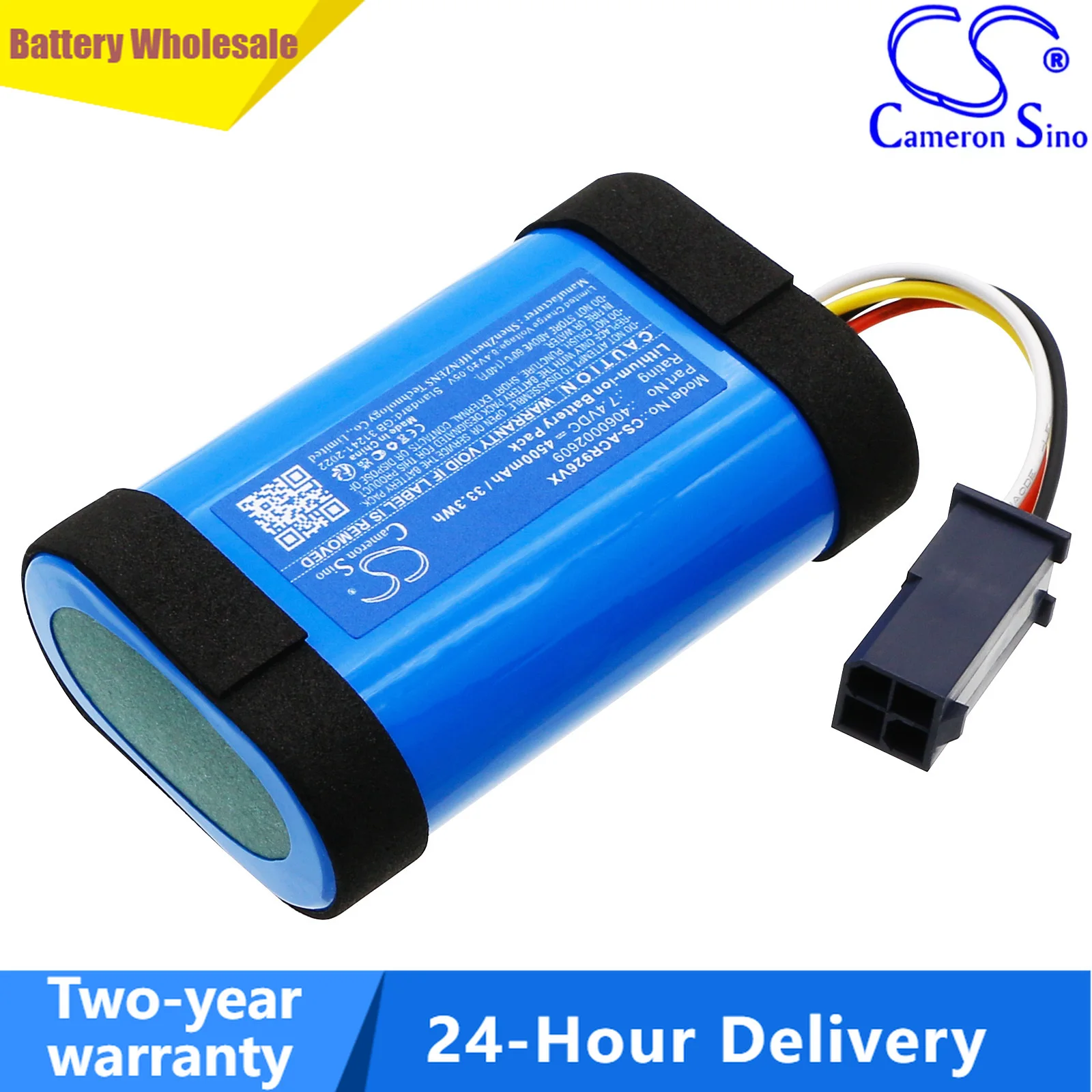 Replacement 7.4V 4500mAh Vacuum Battery for Electrolux PI92-4STN, PI 92 4STN, PI92-6DGM, PI 92 6DGM, RX 9 2 4STN, RX92-4STN