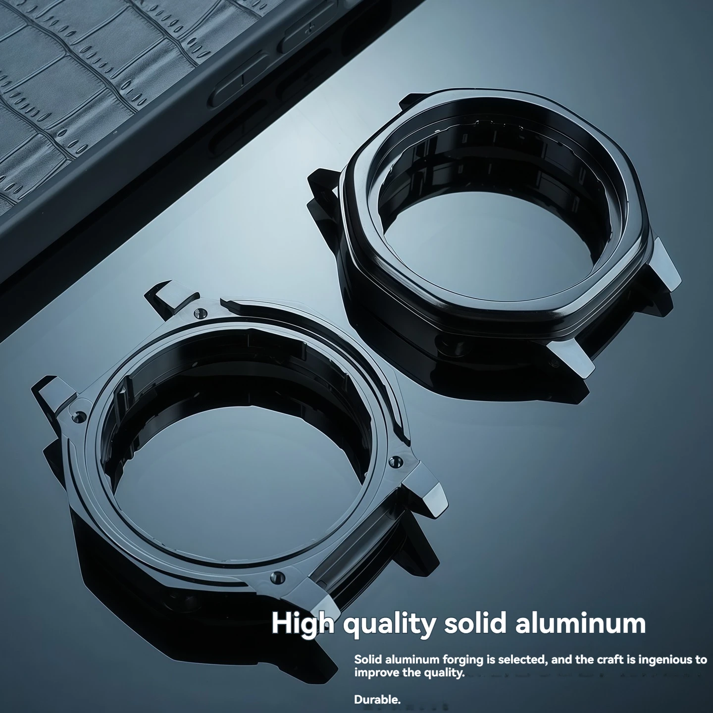 High Quality Aluminum Alloy Inner Case for Casio GA2100/GA-2100/GM2100 | Lightweight Black Movement Shell | Modified Watch Case