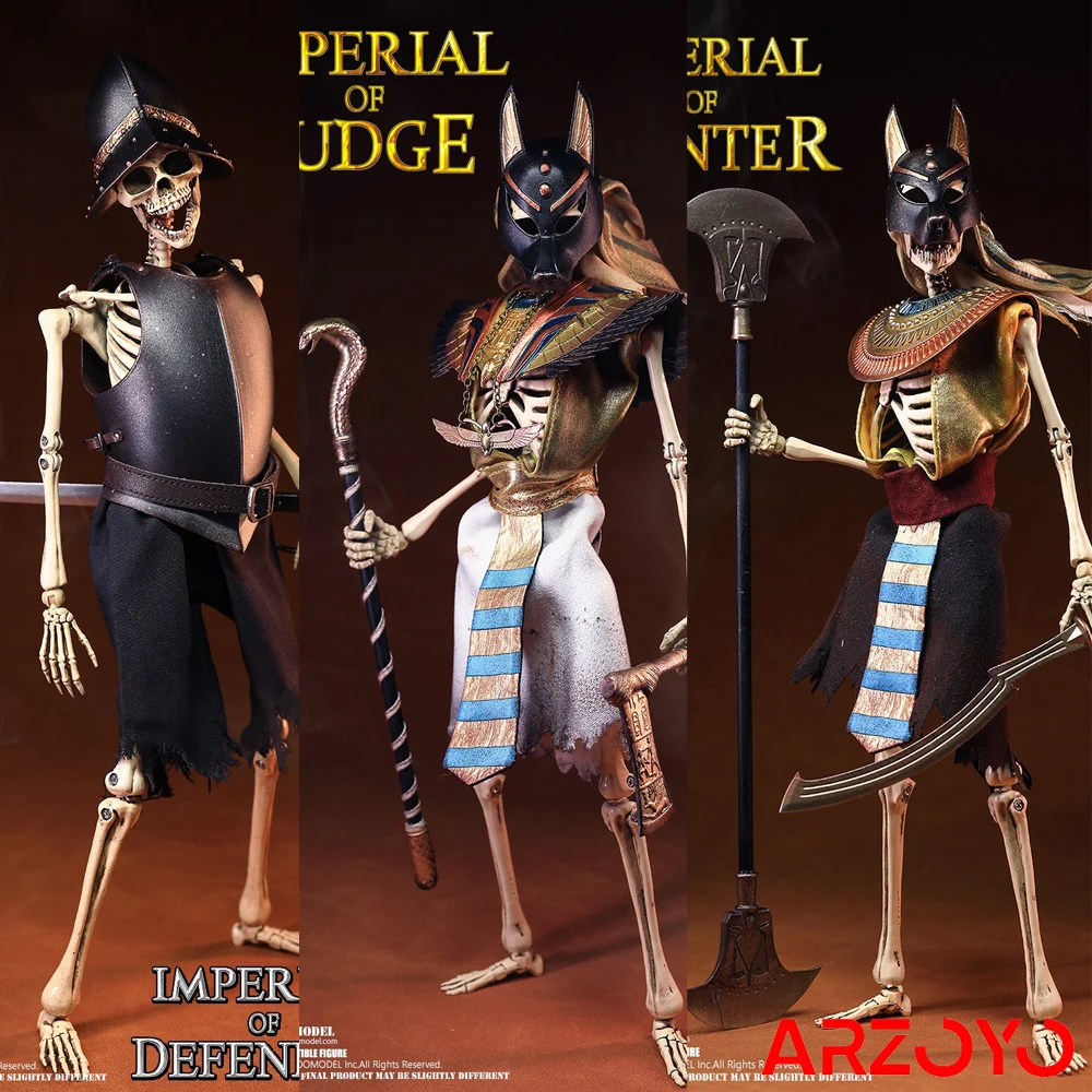 Q4 2023 COOMODEL NS012/13/14/15 1/6 Imperial Conquerer Defender Judge Hunter Action Figure 29cm Skeleton Soldier Figure Model