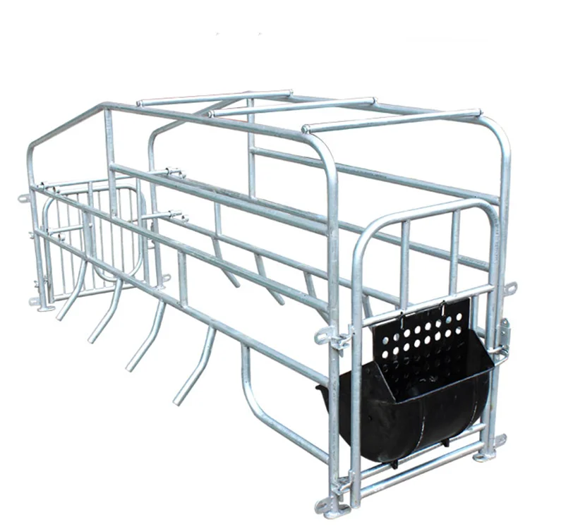 Custom High Quality Customize logo Pig Sow Farrowing Crate/pen/cage Small Diameter