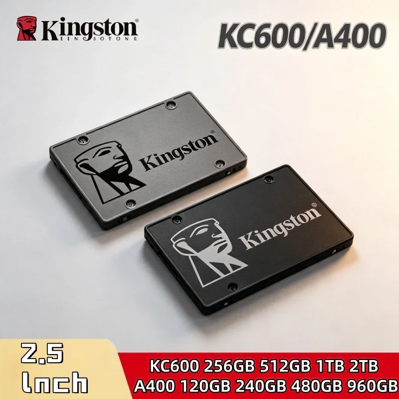 オリジナルキングストンkc600-a400-25インチ-sata-iii-ssd-高速内蔵ソリッドステートディスク-大容量デスクトップアップグレードハードドライブ