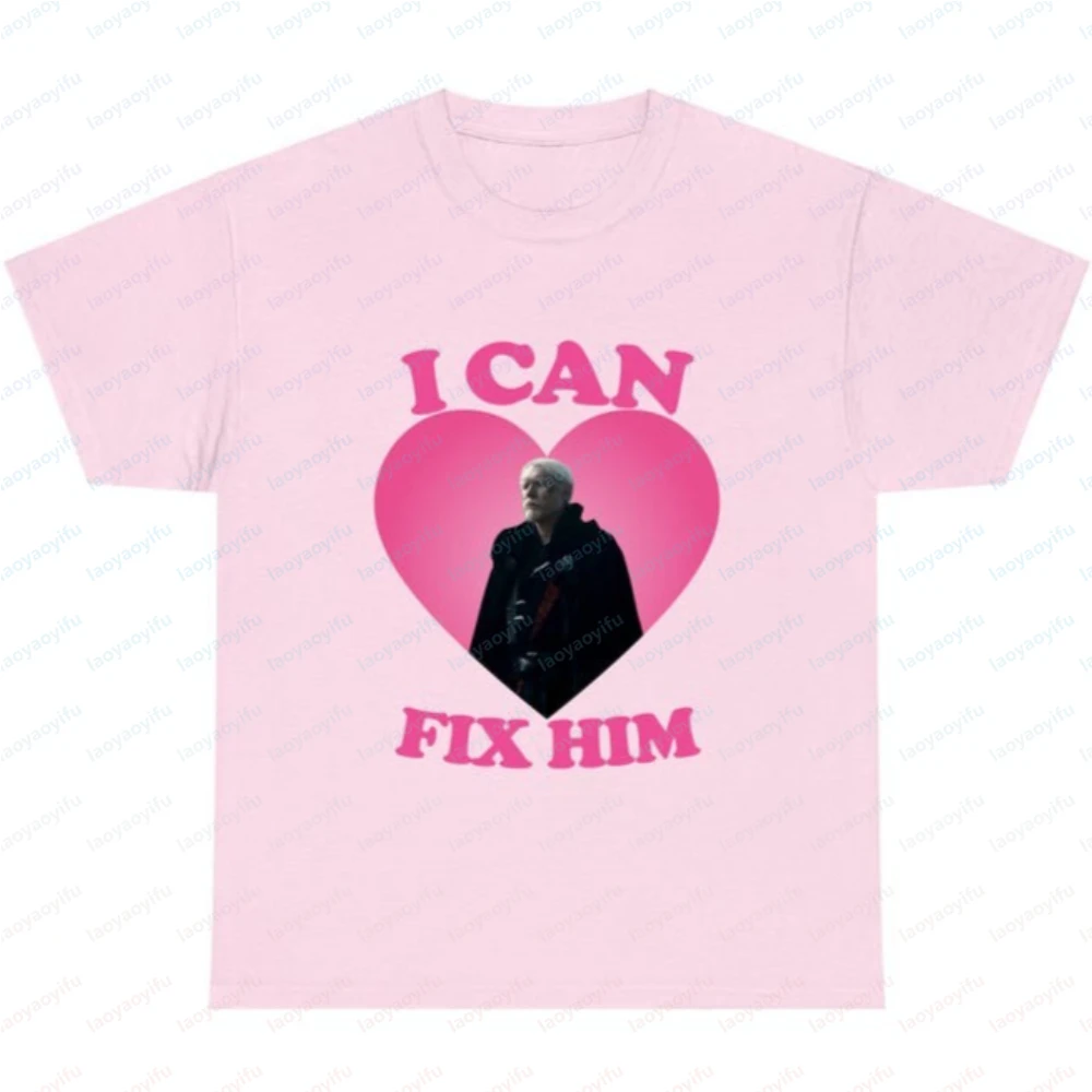 I Can Fix Him Sam Spruell als Maekar Targaryen 2 Shirt Gothic Vintage Kleidung Damenkleidung Harajuku Grafik T-Shirts Baumwoll-Tops