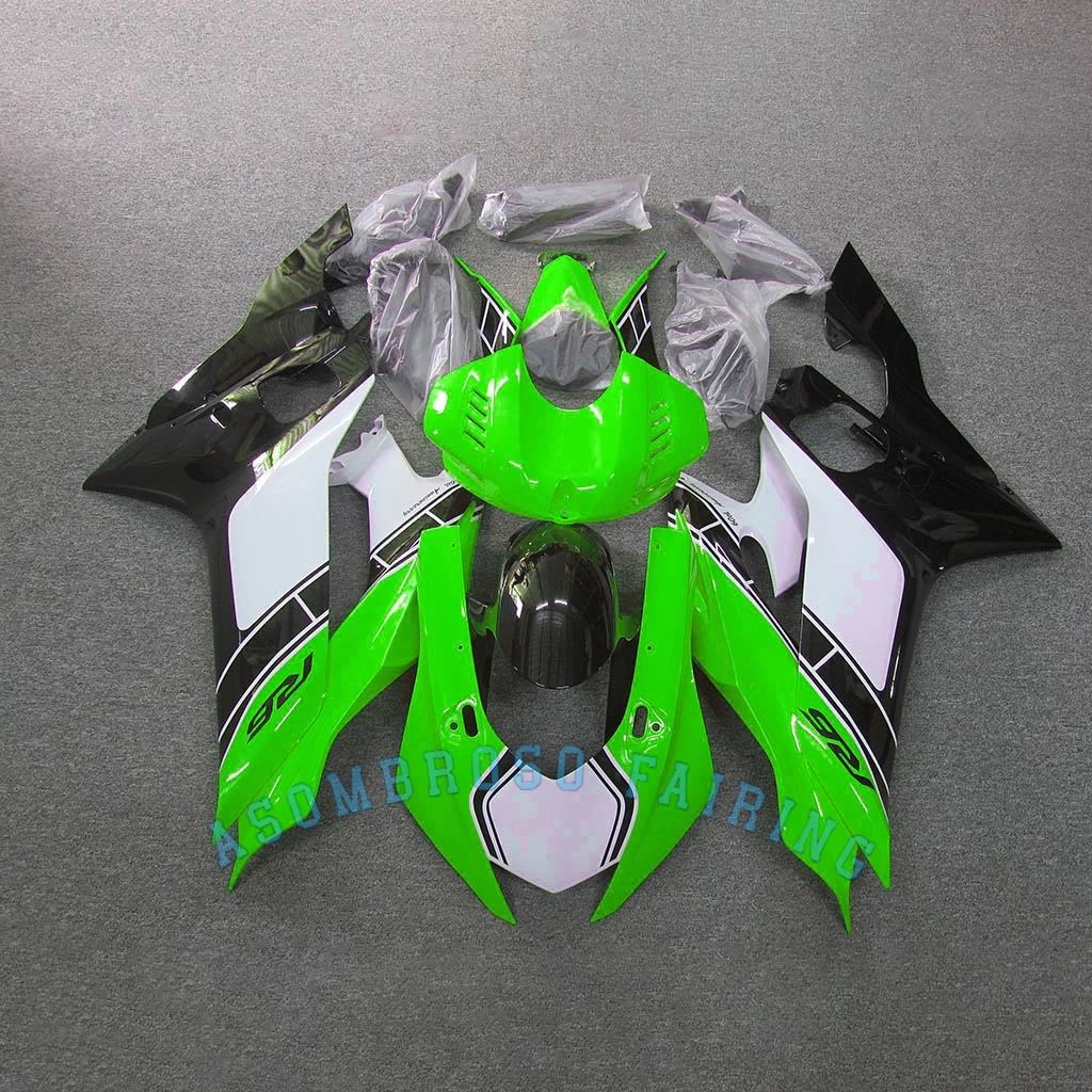 Motorcycle Fairing for Yamaha R6 2017 2018 2019 2021 2022 2023 YZFR6 17-23 YZF R6 Chinese Sportbike Body Repair Bodywork Green