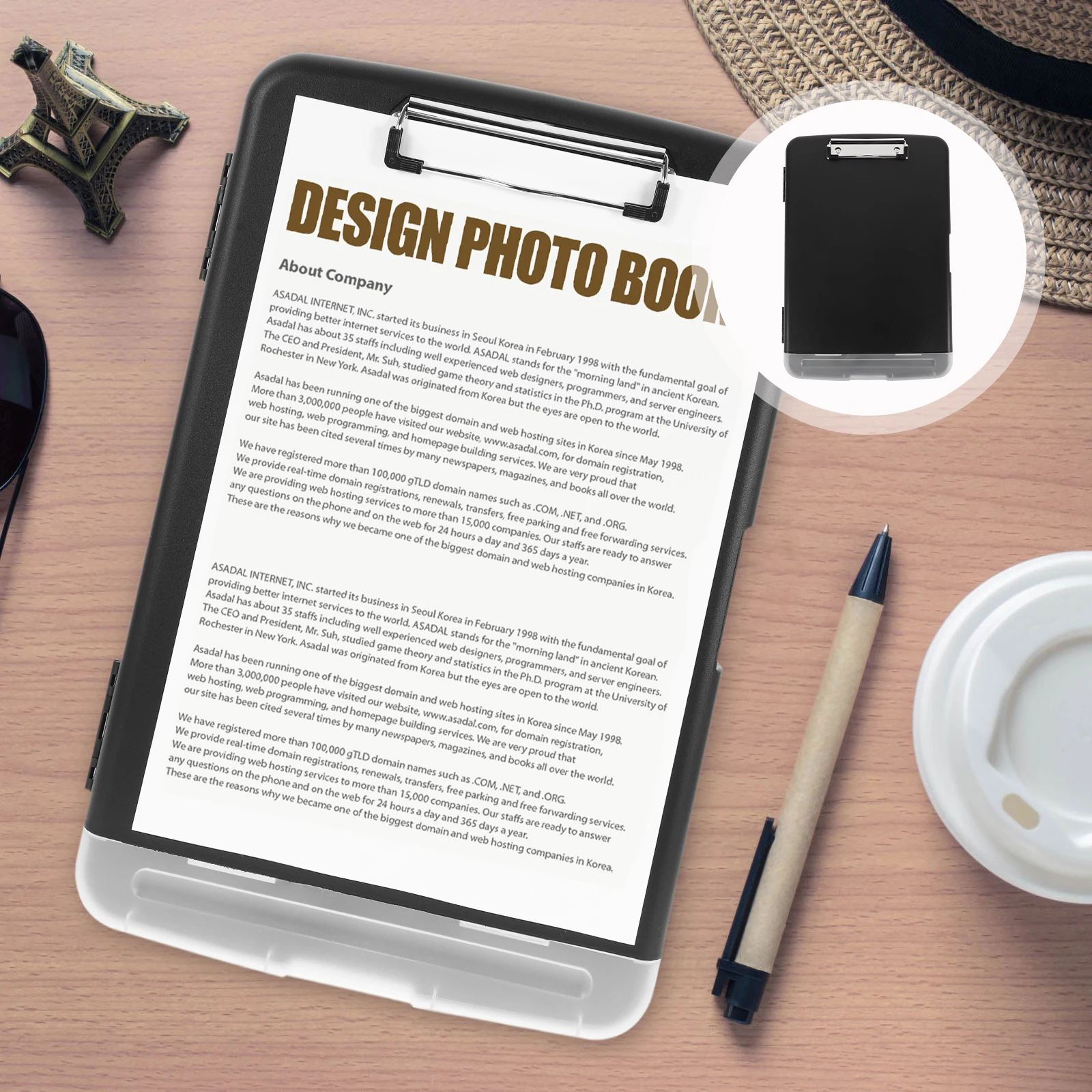 Plastic Clipboard with Storage Nursing Clipboard Heavy Duty for Organizing Papers Pens Efficiently Nurse Accessory