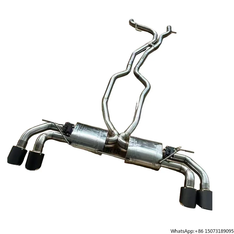 

OEM клапанная выхлопная система Catback для 958 V8 4,8 2010-2016 выхлопная труба из нержавеющей стали SS304 Catback