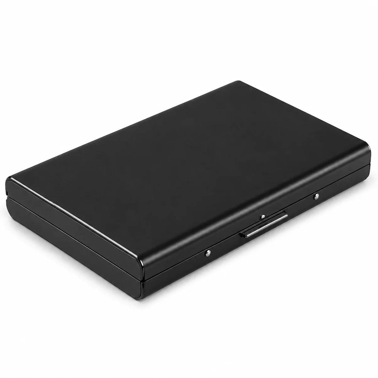 Men's Slim RFID Blocking Pop Up Card Holder Minimalist EDC Wallet Case Credit Card Protector Ultra Thin Secure for Cash Coins Id