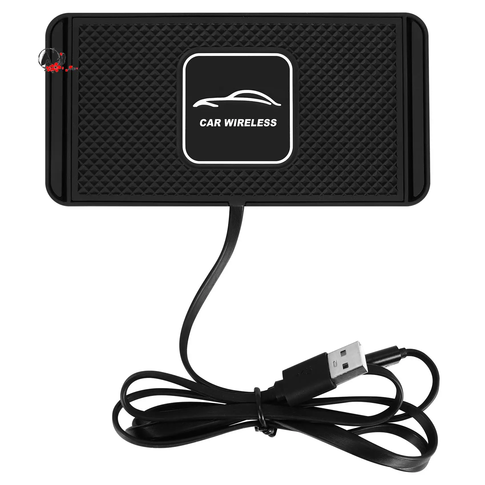 A10E-5/7.5/10W C1 Car For Qi Wireless Pad Fast Charging Dock Station Non-Slip Mat