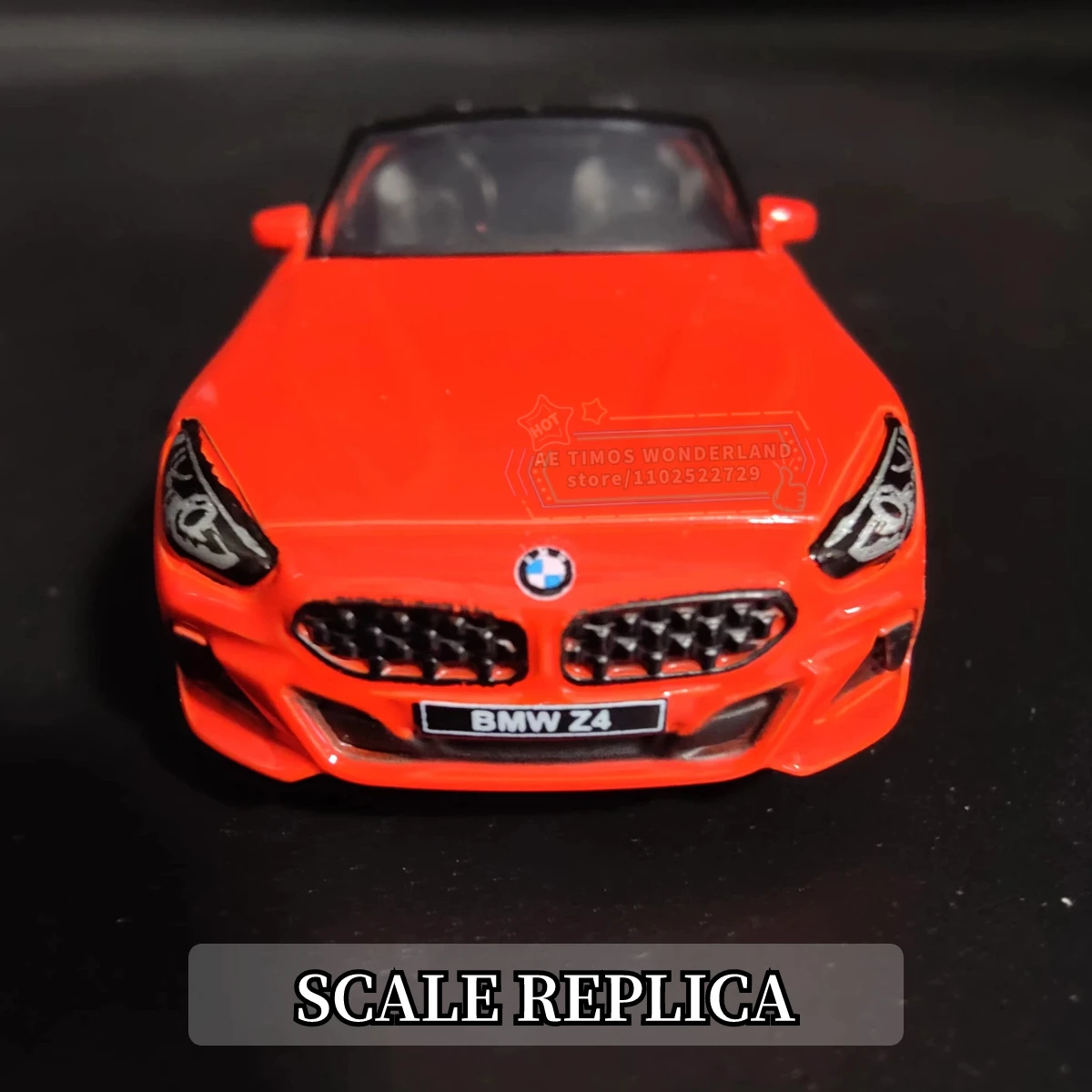 Scale 1/64 BMW Z4 M40i Replica Metal Mini Car Model Miniature Art Vehicle Figure Diecast Ornament Kid Boy Xmas Gift Toy