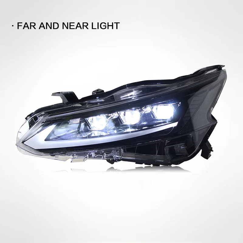 سيارة LED مجموعة مصابيح أمامية لنيسان ألتيما Teana 2019-2022 المصابيح الأمامية مع DRL ديناميكية تحول العارض عدسة مصابيح الرأس الأمامية #4