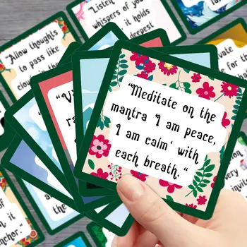 全彩雙面印刷客製化感謝卡、名片、禮品卡、婚禮邀請函、拱形卡、心型卡 10 最佳銷售 激勵卡片 - №4