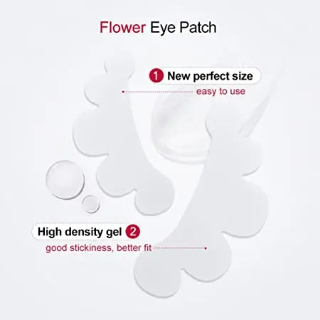 Lash Extension Eye Stickers Hydrogel Cloud Shape Patches Grafting Under Eye Pads Eyelashes Extension Lashes Make Up Tools