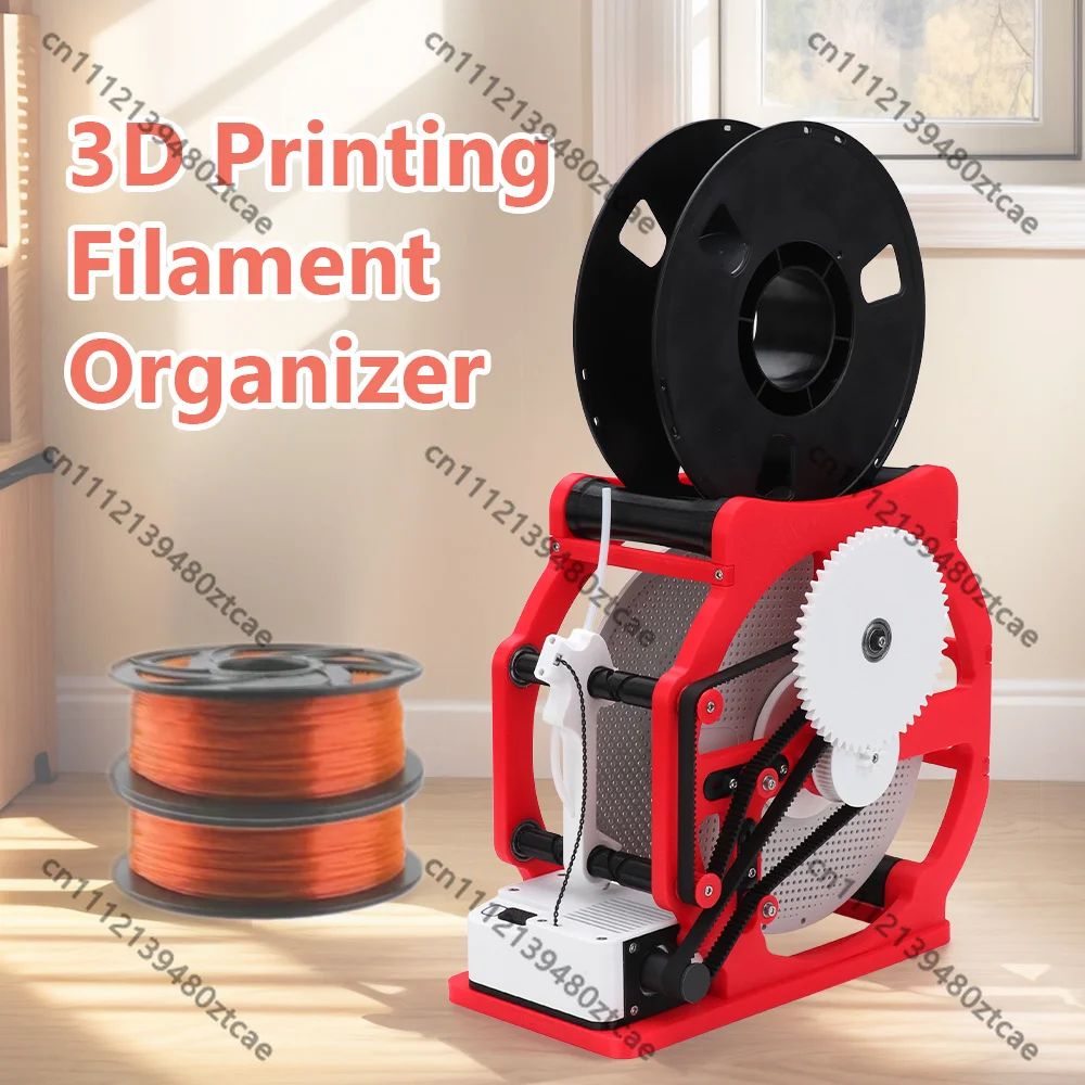 Adjustable Speed Electric Filament Rewinder Auto Stop Spool Winder For 1kg FDM Printing Consumables