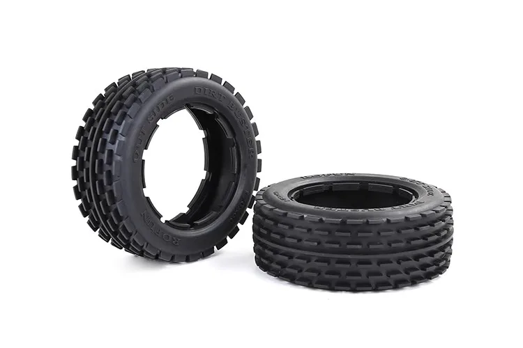 Front Rear Off Road Tires For 1/5 HPI Rovan Rofun KM  Baja 5B SS RC Car Update Parts