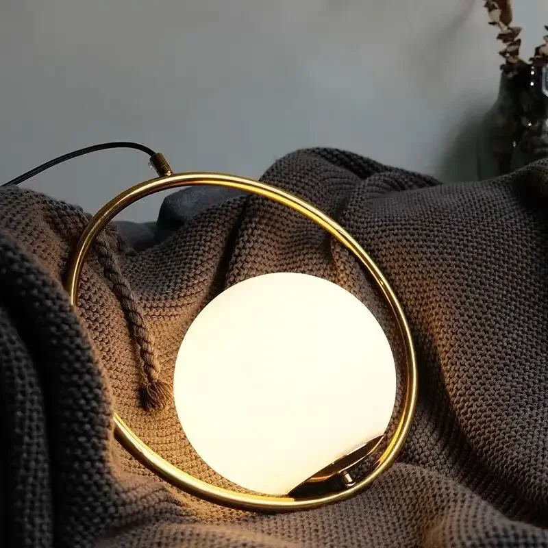 

Modern Pendant Light Nordic Minimalist Hanging Lamp Ceiling Dining Room Decoration Glass Ball Chandelier Lighting Living Bedroom