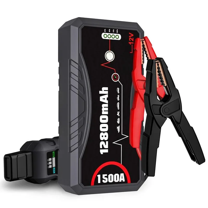 Car Jump Starter,Car Battery Jump Starter Pack 1500A Peak Q10S for Up to 7.0L Gas and 5.5L Diesel Engine12V Auto Battery Booster