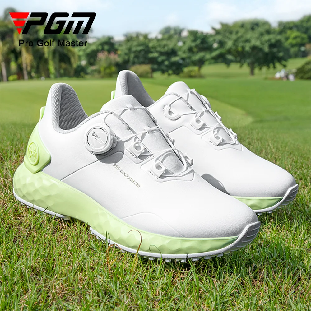 

PGM XZ433 Обувь для гольфа, женская летняя амортизирующая водонепроницаемая противоскользящая спортивная обувь, женская обувь, увеличивающая рост