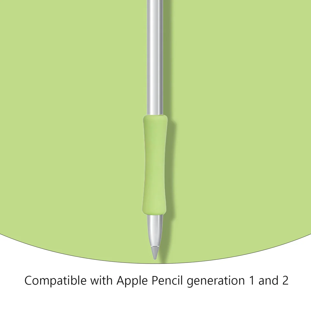 1 pièces Silicone Pencil2 manchon de protection porte-crayon confortable housse lavable manchon Anti-roulis crayon Compatible
