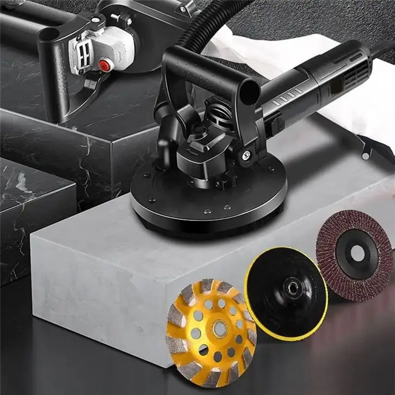 AEE4-Dust Cover For Angle Grinder Grinding Dust Cover Shroud Multi-Purpose Dustless Dust Shroud Ergonomic Handle