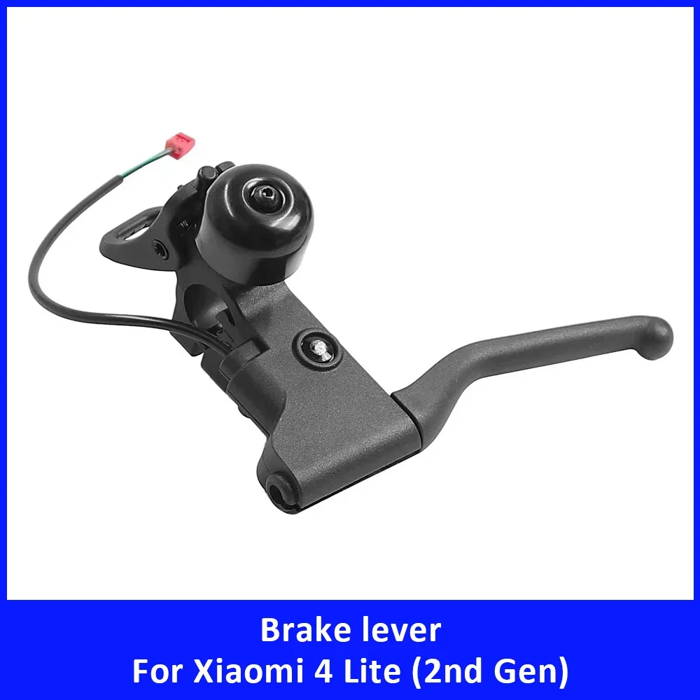 

Handle Brake Lever for Xiaomi 4 Lite 2nd Gen Xiaomi Scooter Accessories Multi Function Handlebar Brake with Bell Folding Hook