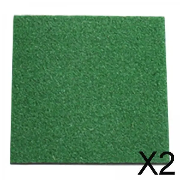 

2xGolf Game Mat Carpet Casual Golf Hitting Mats for Backyard Home Adults Kids