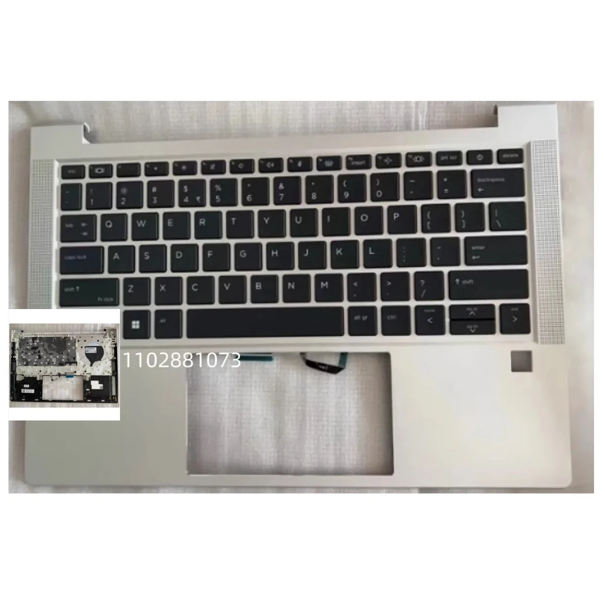 

New And Original Backlit keyboard Palmrest Case Cover With FP Hole for HP probook 630 G8 Laptop M21188-001