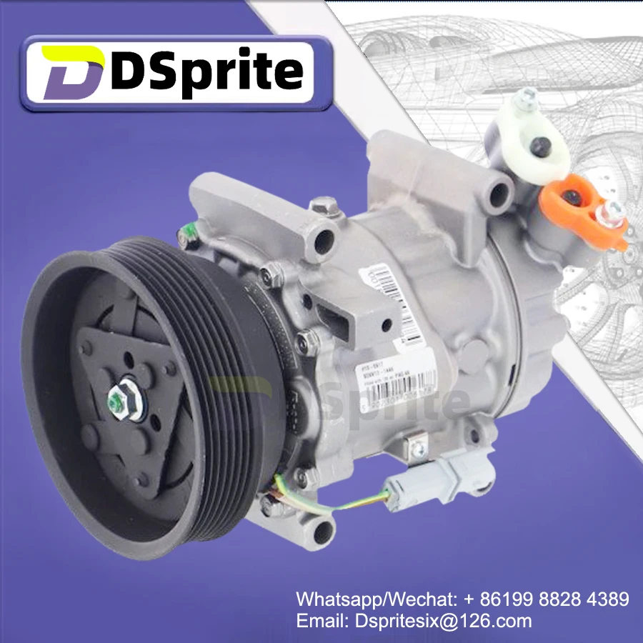 SD6V12 8200819568 for Nissan Micra III Note Renault Modus Scenic 1.5 1.6 ac compressor 7711368902 8200866437 8200220924