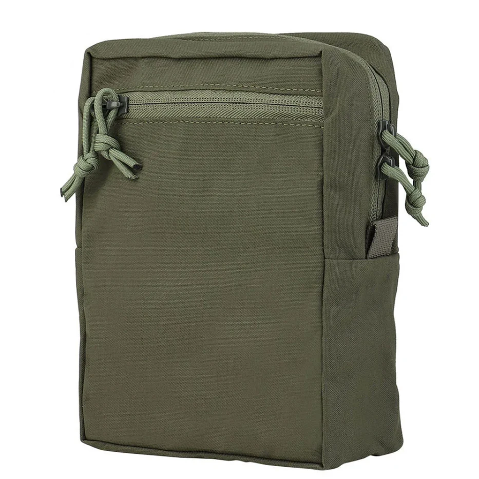 

Tactical GP Pouch Tall General-Purpose Utility Pack Laser Cut Molle Night Vision Goggles Storage Back Panel Hunting Accessories