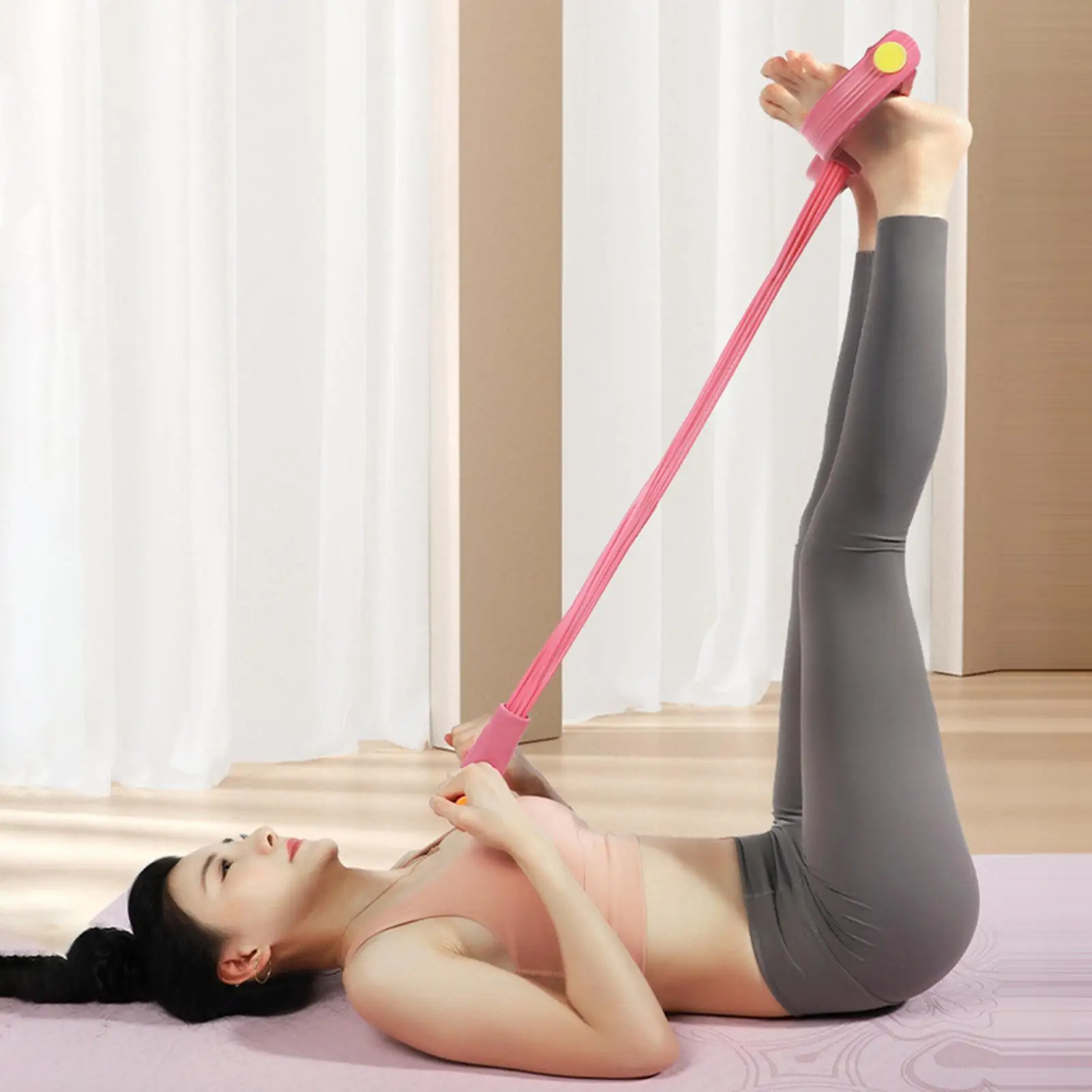 Pedal Puller 6-Tubes Elastic W - Yoga Fitness Hotel 评论和价格