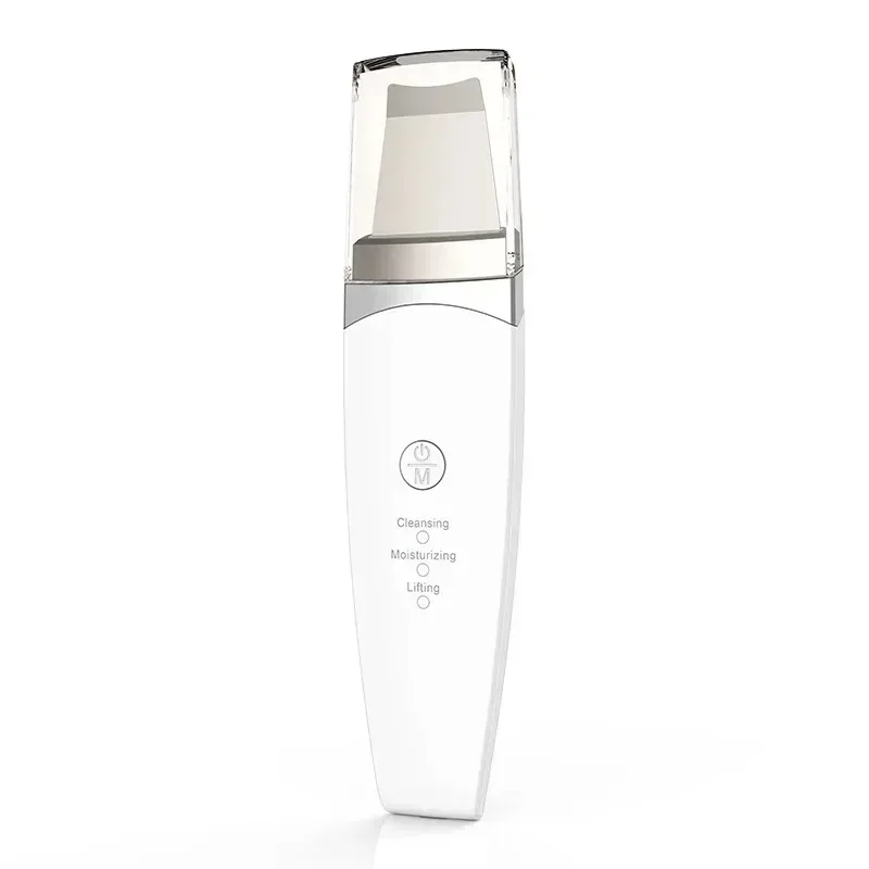 Nouveau Spatule ultrasonique pour épurateur de peau du visage, dissolvant de points noirs, nettoyage en profondeur du visage, Machine de levage, pelle à éplucher, nettoyage des pores